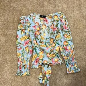 Fruits and flour, print shirt